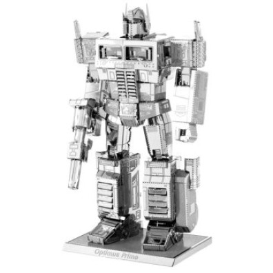 MAQUETA 3D METAL FASCINATIONS OPTIMUS PRIME TRANSFORMERS PARA MONTAR SIN PEGAMENTO NI SOLDADURA