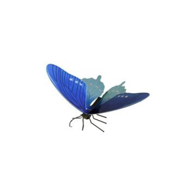 Maqueta Mariposa Pipervine Swallowtail 3D Metal Fascinations - Montaje Sin Pegamento Ni Soldadura