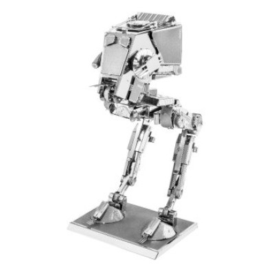 MAQUETA 3D STAR WARS AT-ST METAL FASCINATIONS - MONTAJE SIN PEGAMENTO NI SOLDADURA