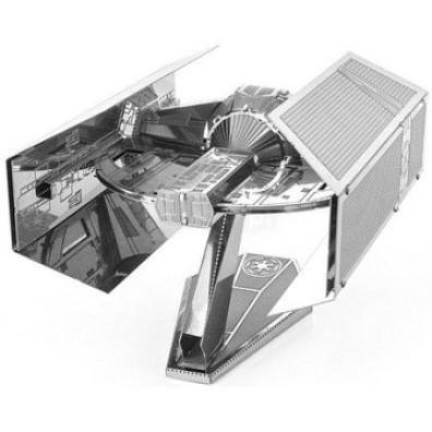 MAQUETA METAL 3D STAR WARS DARTH VADER TIE ADVANCED X1 STARFIGHTER MONTAJE SIN PEGAMENTO