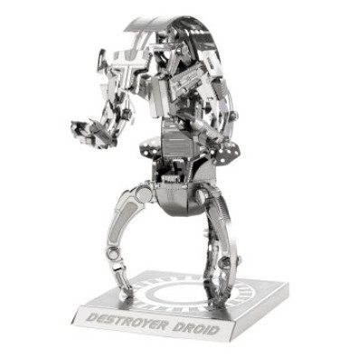 MAQUETA 3D METÁLICA STAR WARS DROIDEKA DROIDE MODELO MONTAJE FÁCIL