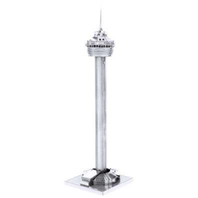 MAQUETA 3D METAL TOWER OF THE AMERICAS SAN ANTONIO POR FASCINATIONS - MONTAJE SIN PEGAMENTO NI SOLDADURA