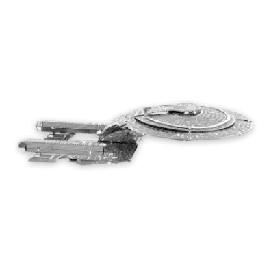 MAQUETA 3D METAL STAR TREK U.S.S. ENTERPRISE FASCINATIONS - MONTAJE SIN PEGAMENTO NI SOLDADURA