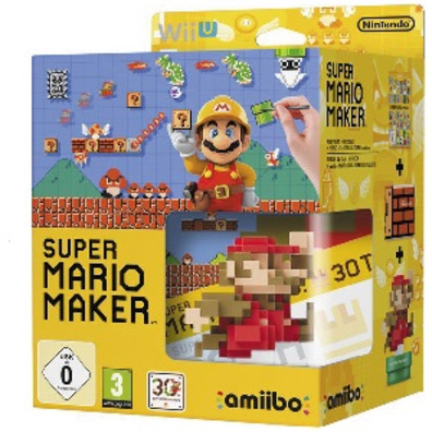 Mario Maker + Amiibo Mario 30 Aniversario