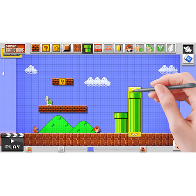 Mario Maker + Amiibo Mario 30 Aniversario