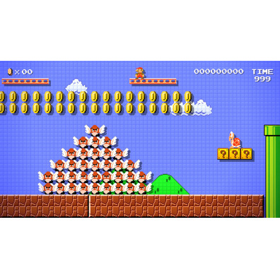 Mario Maker + Amiibo Mario 30 Aniversario