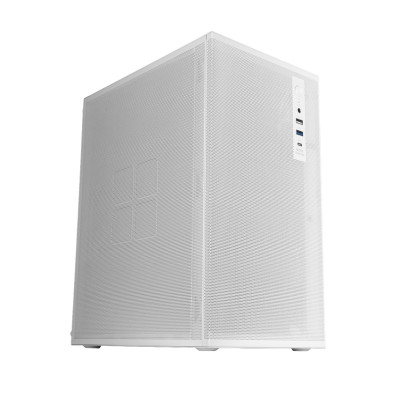 CAJA MARS GAMING MC-MESHPROW BLANCA MICROATX GPU MAX 276mm AIRMESH PRO USB-C