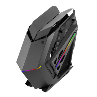 CAJA GAMING MARS TITAN BLACK ATX CON DISEÑO EXTREMO Y CAPACIDAD XXL
