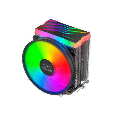 VENTILADOR UNIVERSAL MARS GAMING MCPU33 DUAL FRGB NEGRO