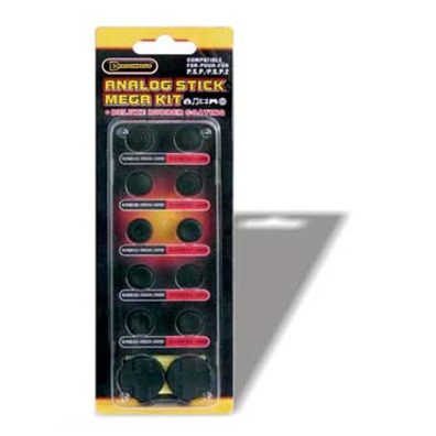 Analog Stick Mega Kit (Negro) - PSP/PSP 2000/ PSP 3000