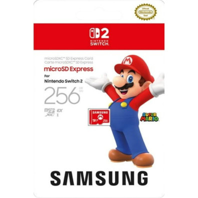 SAMSUNG MICRO SD EXPRESS CARD 256 GB ( NINTENDO SWITCH 2)