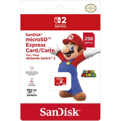 SANDISK MICRO SD EXPRESS CARD 256 GB (NINTENDO SWITCH 2)