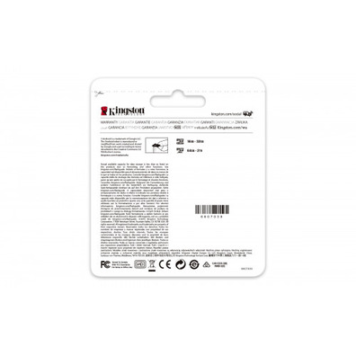 Memoria MicroSD Kingston 256 GB MicroSD Clase 10 UHS-I