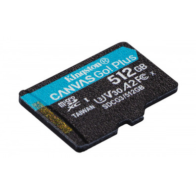 Memoria MicroSD Kingston 512 GB MicroSD Clase 10 UHS-I