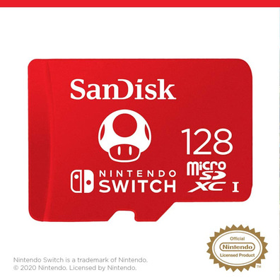 Memoria MicroSDXC 128GB Sandisk Switch