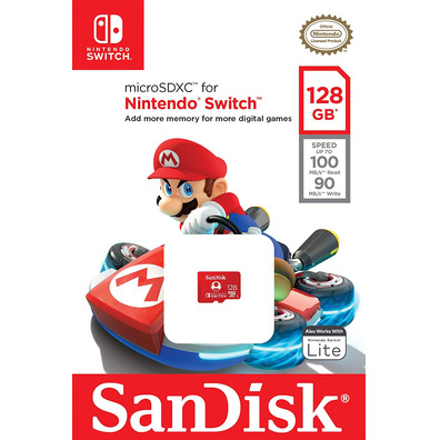 Memoria MicroSDXC 128GB Sandisk Switch