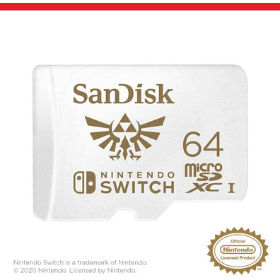 Memoria MicroSDXC 64GB Sandisk Switch