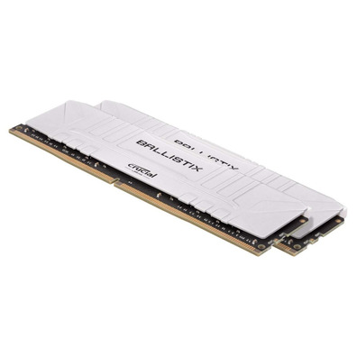 Memoria RAM Crucial Ballistix 16GB (2x8) DDR4 2666 MHz Blanco