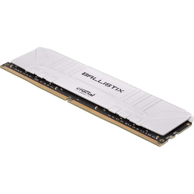 Memoria RAM Crucial Ballistix 32GB (2x16) DDR4 2666 Mhz Blanco