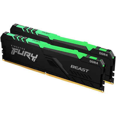 Memoria RAM Kingston Fury Beast RGB 32 GB (2x16GB) 3600 MHz