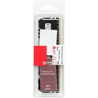 Memoria RAM Kingston HyperX Fury RGB DDR4 8GB 3466MHz