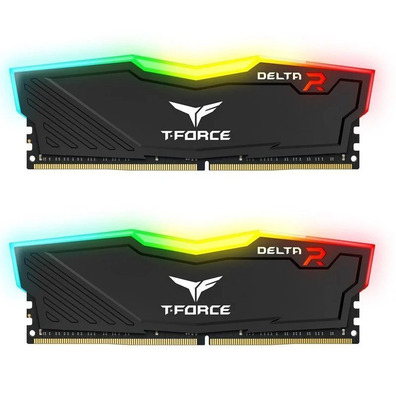 Memoria RAM TeamGroup Delta 16GB (2x8GB) DDR4 3200MHz Negro