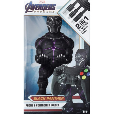 FIGURA CABLE GUYS MARVEL BLACK PANTHER (2M CABLE USB)