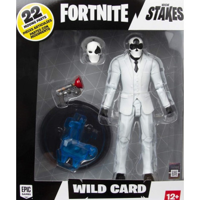 FORTNITE FIGURA WILD CARD BLACK (18 CM)