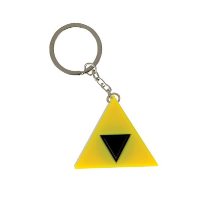 LLAVERO THE LEGEND OF ZELDA - TRIFORCE KEYRING LIGHT