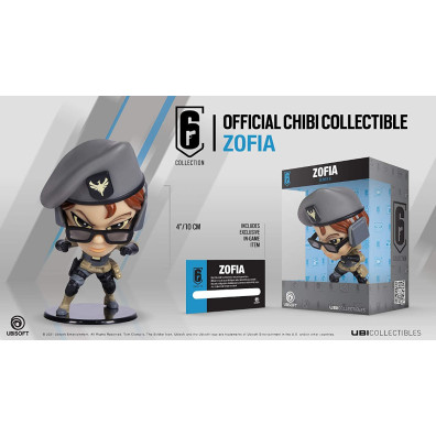 UBICOLLECTIBLES SIX COLLECTION (CHIBI S6) RAINBOW SIX: ZOFIA (10 CM)