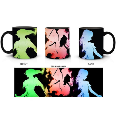 TAZA THE LEGEND OF ZELDA SILHOUETTES (SILUETAS)