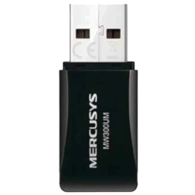 Adaptador USB WIFI Mercusys MW300UM - Wireless N 300Mbps Mini USB 2.0