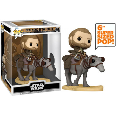 FUNKO POP! STAR WARS: 6" BEN KENOBI ON EOPIE (15 CM) (549)
