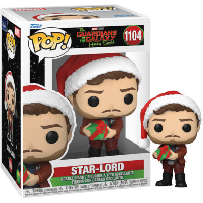 FUNKO POP! MARVEL THE GUARDIANS OF THE GALAXY HOLIDAY SPECIAL: STAR-LORD (1104)
