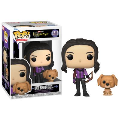 FUNKO POP! TELEVISION-HAWKEYE:KATE BISHOP WITH LUCKY THE PIZZA DOG (1212)