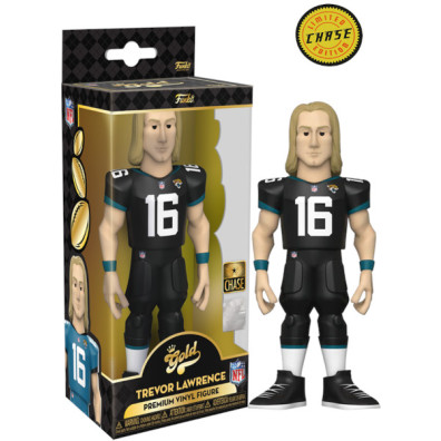 FUNKO POP! GOLD 5" NFL: JAGUARS - TREVOR LAWRENCE CHASE LIMITED EDITION (12 CM)