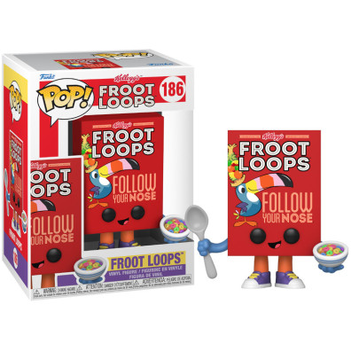 FUNKO POP! KELLOGGS: FROOT LOOPS (CAJA DE CEREALES) (186)