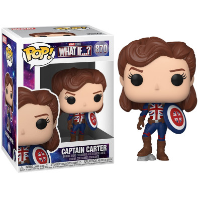 FUNKO POP! WHAT IF...?: CAPTAIN CARTER (870)