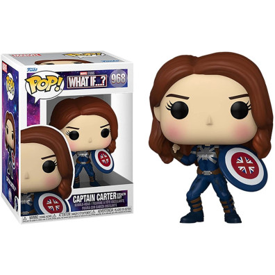 FUNKO POP! WHAT IF...?: CAPTAIN CARTER (STEALTH SUIT) (968)