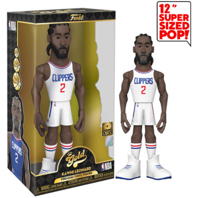 FUNKO POP! GOLD 12" NBA: CLIPPERS KAWHI LEONARD (30 CM) CHASE LIMITED EDITION