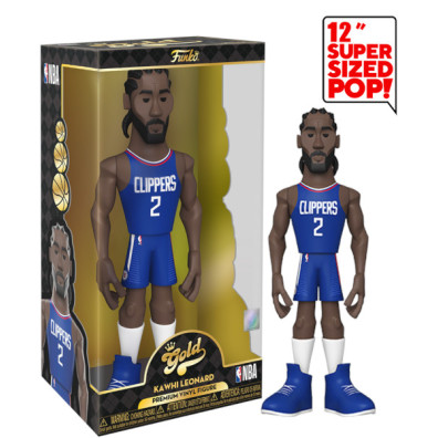 FUNKO POP! GOLD 12" NBA: CLIPPERS KAWHI LEONARD (30 CM)