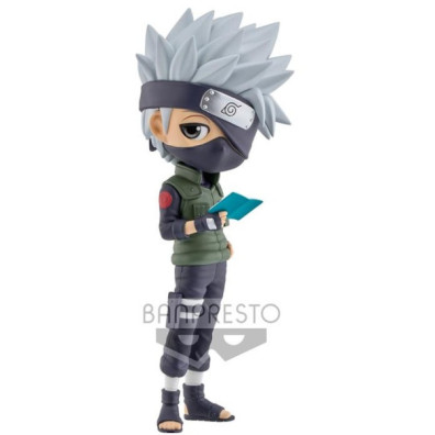 BANPRESTO Q POSKET NARUTO SHIPPUDEN: HATAKE KAKASHI (VER.A) (14CM)