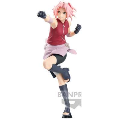 BANPRESTO NARUTO SHIPPUDEN VIBRATION STARS: HARUNO SAKURA (16 CM)