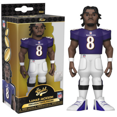 FUNKO POP! GOLD 5" NFL: RAVENS - LAMAR JACKSON (12 CM)