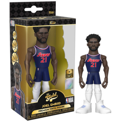 FUNKO POP! GOLD 5" NBA: SIXERS - JOEL EMBIID (CE´21) (12 CM)