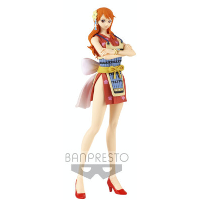 BANPRESTO ONE PIECE GLITTER & GLAMOURS: NAMI WANOKUNI STYLE II (VER.A) (25 CM)