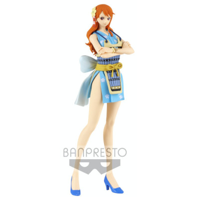 BANPRESTO ONE PIECE GLITTER & GLAMOURS: NAMI WANOKUNI STYLE II (VER.B) (25 CM)