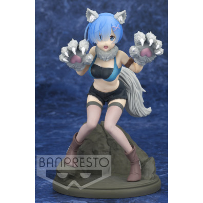 BANPRESTO RE:ZERO -STARTING LIFE IN ANOTHER WORLD - MOTIONS-REM (18 CM)