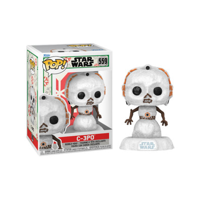 FUNKO POP! STAR WARS: HOLIDAY SNOWMAN - C-3PO (559)