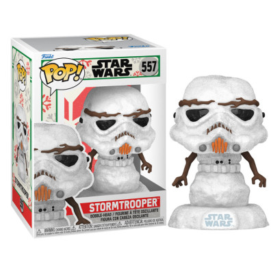 FUNKO POP! STAR WARS: HOLIDAY SNOWMAN - STORMTROOPER (557)